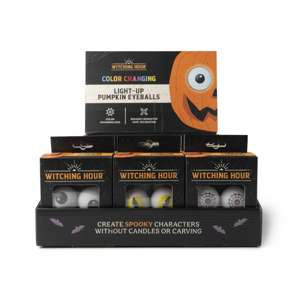 Light-up Pumpkin Eyeballs