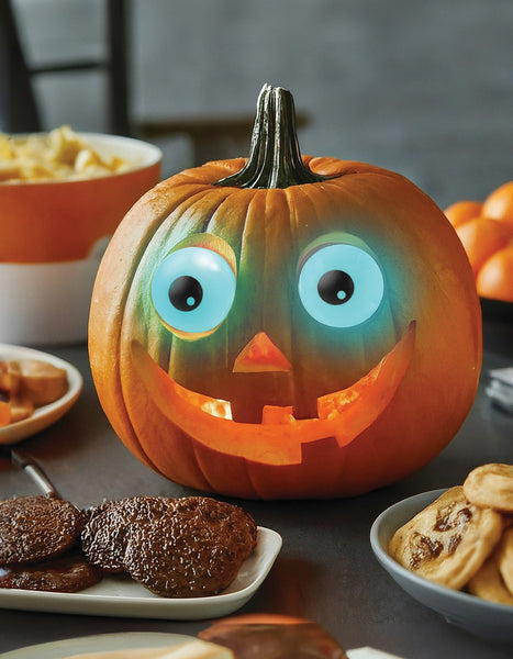 Light-up Pumpkin Eyeballs