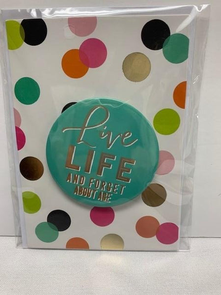 Birthday Card with Pin