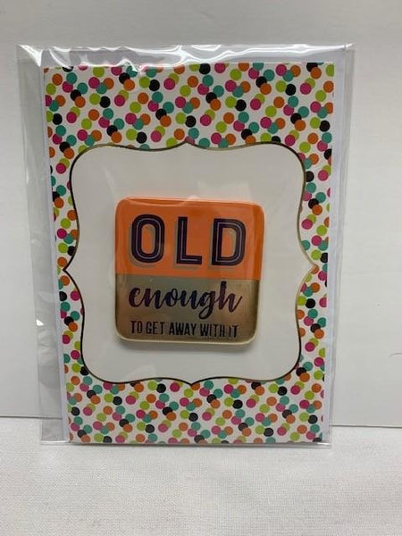 Birthday Card with Pin