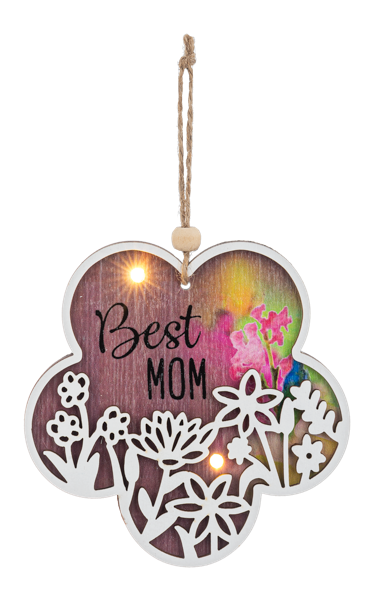 Best Mom Light Up Ornament