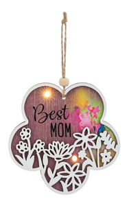 Best Mom Light Up Ornament