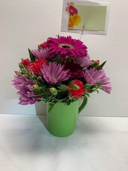 Mug Flower Arrangement