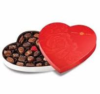 Valentine Assorted Chocolates Heart Boxes