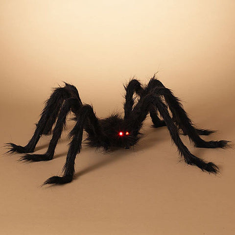 Giant Black LED Spider