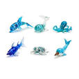 Glass Ocean Figurines