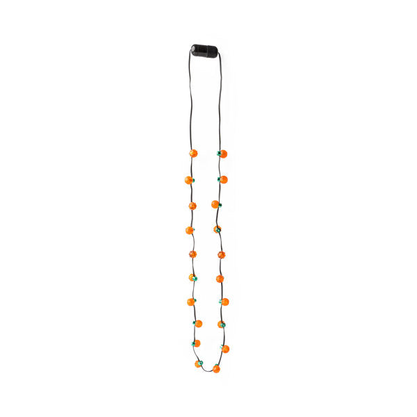 Halloween Light-up Pumpkin Necklace