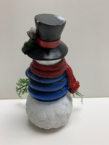 Snowman with Pine Berry Accent