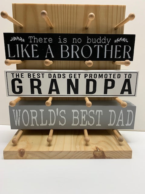 Wooden Inspirational Plaques