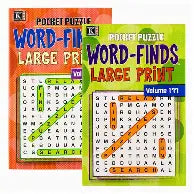 Lg. Print Word Finds