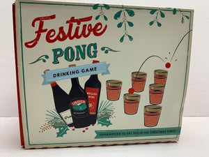 Festive Pong Drinking Game