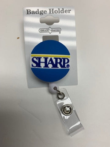 "Sharp" Retractable Badge Reel