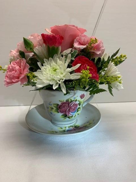 Tea Cup Arrangement