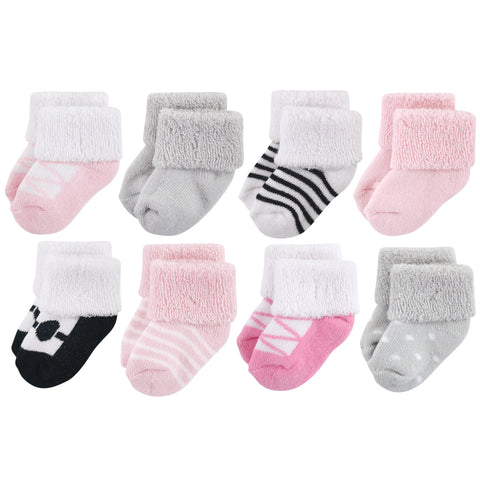 Baby Girl 8 Pair Socks